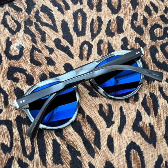 Dolce & Gabbana Black Aviator Sunglasses - Picture 2 of 6